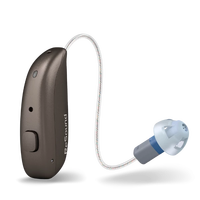 Цифровой перезаряжаемый слуховой аппарат Oticon Nexia 460S MicroRIE бежевого цвета, 16 каналов, новинка