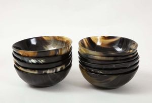 High Quality Custom-Size Natural Horn <b>Bowl</b> Handmade with Standard Design for Kitchenware and Parties <b>Disposable</b> - Product Image 3