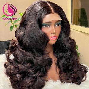 Perruque sans colle complète <span class=keywords><strong>avec</strong></span> dentelle transparente 13*4, cheveux humains vierges vietnamiens bruts, <span class=keywords><strong>boucles</strong></span> rebondies doublement étirées pour femmes - Product Image 1