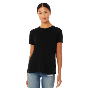 100% camisetas de algodón peinado y ringspun negro - Product Image 1