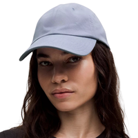 Topi Baseball Klasik Unisex Warna Dapat Disesuaikan Logo Bordir Kain Katun Twill Lembut Sporty Bernapas Alami Tahan Air
