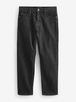 Jean en denim bleu foncé personnalisé pour homme, en coton/élasthanne de haute qualité, taille moyenne, grande taille, coupe décontractée, adoucissant textile