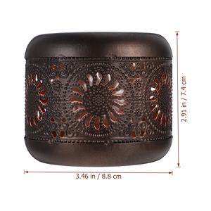 Article élégant de support de lampe en T en fer Article décoratif de table pour la décoration de la maison et de la chambre - Product Image 5