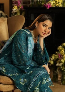 Costumes Shalwar Kameez de style indien pour femmes personnalisés pour les fêtes de mariage décoration en dentelle et boutons avec logo personnalisé - Product Image 6