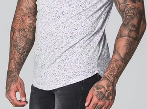 Camisetas de Diseño para Hombre al por Mayor, Camisetas con Logotipo Personalizado, Camisetas de Manga Corta con Dobladillo Redondo - Product Image 6