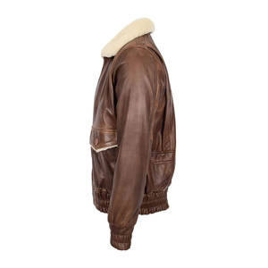 เสื้อแจ็กเก็ตสำหรับนักขี่มอเตอร์ไซค์แฟชั่นแบบคลาสสิกของผู้ชายเสื้อแจ็กเก็ตบอมเบอร์มีซิปทรงพอดีตัวเนื้อผ้าประสิทธิภาพสูงวัสดุใหม่ - Product Image 2