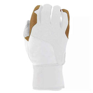 Guantes de Bateo de Béisbol Profesionales Personalizados, Ligeros, de Puño Largo, para Adultos, Hombres, Cuero Genuino, Ambidiestros - Product Image 3