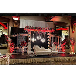 Decoración de Escenario para Fiesta de Recepción de Boda de Ensueño, Decoración de Escenario para Evento de Boda Cristiana, Decoración de Escenario para Banquete de Boda Real, Australia - Product Image 1