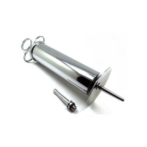 Jeringa Veterinaria de Acero Inoxidable de Primera Calidad, Reutilizable y Ecológica, de 8 oz, para Limpieza de Oídos - Product Image 1