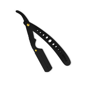 Rasoir de barbier pliant pour salon, rasoir droit pour la coupe de cheveux, support pour salon de beauté - Product Image 5