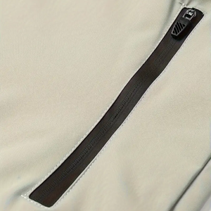 Veste à capuche coupe-vent légère pour homme Vêtements de sport d'extérieur respirants et résistants à l'eau avec poches zippées en relief - Product Image 6