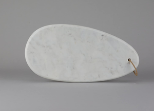 Ovale marbre antique traditionnel planche à découper ustensiles de cuisine maison cuisine légumes fruits pizza viande fromage planche à découper 2025 - Product Image 5