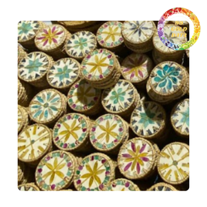 Handmade <b>rattan</b> <b>placemat</b> with mother of pearl inlay | Wholesales from Viet Nam - Product Image 6