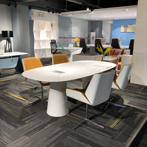 Current Multifunctional MDF Office Conference <b>Table</b> with USB Socket <b>for</b> <b>Work</b> Hotel <b>Home</b> Office School Use Meeting Boardroom Trai - Product Image 3