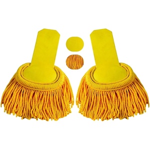 Paire d'épaulettes en laine les mieux notées Planches d'épaule uniformes professionnels Accessoires uniformes de robe personnalisables - Product Image 1