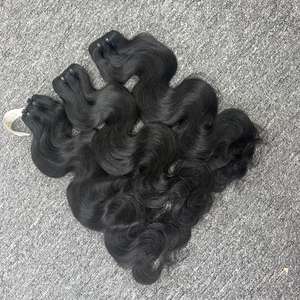 100% cabello humano vietnamita crudo cuerpo onda trama cabello un donante suministro - Product Image 2