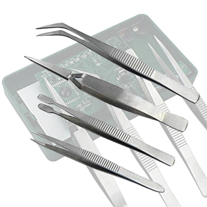 Pince à cils nouvelle arrivée pour jeu de cils bijoutier pince à épiler bijoux Micro pince de précision - Product Image 4