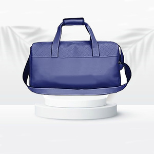 Men's Fashion Weekender Bag Thick Crazy Horse and Cowhide Leather Duffle with Genuine Leather Shoes <b>Pocket</b> - Product Image 6