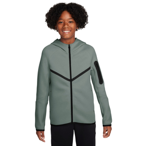 Taille personnalisée 100% doux coton Tech polaire Plaid motif respirant fermeture éclair à capuche pour enfants garçons filles XL décontracté hiver - Product Image 1