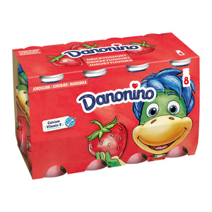 Bulk Order Danonino <b>Chocolate</b> Yogurt & Dairy Snack for Baby & <b>Kids</b> Packaged for International Export & Wholesale Supply - Product Image 1