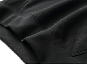 Ensemble de survêtement pull-over surdimensionné personnalisé de couleur unie sweat à capuche en molleton de coton épais et tenue de pantalon de jogging - Product Image 6