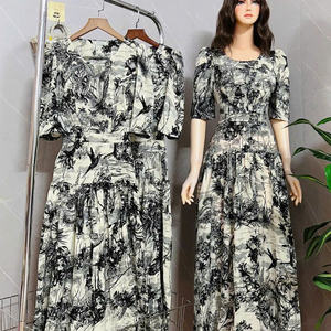 Elegante Vestido de Manga Corta con Cuello para Mujer, que Combina Perfectamente Elegancia, Comodidad, Casual y Formal para Diversos Eventos, Maxi de Seda - Product Image 3