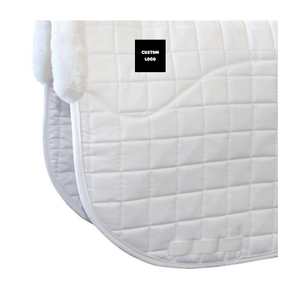 แผ่นรองอานม้า CLOVELIS IMPEX รุ่นขายดีที่สุด ระบายอากาศได้ดี แห้งเร็ว พร้อมขนสัตว์ ผลิตภัณฑ์ขี่ม้าระดับพรีเมียม - Product Image 2