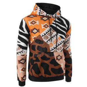 Sudadera con capucha de poliéster para hombre, prenda de vestir, con diseño de sublimación, ecológico, a medida, venta al por mayor - Product Image 3