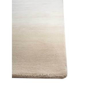 Alfombra de Lana Tejida a Mano Contour Ivory 9x12, Alfombra de Viscosa de Color Sólido para Sala de Estar, Entrada, Pasillo, Rectangular - Product Image 4