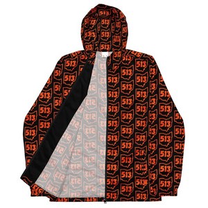 Chaqueta Cortavientos con Capucha de Lona de Alta Calidad, Forro de Lana Delgado, Impresión por Descarga, Logotipo Frontal, Transpirable y Ecológica para Invierno - Product Image 4