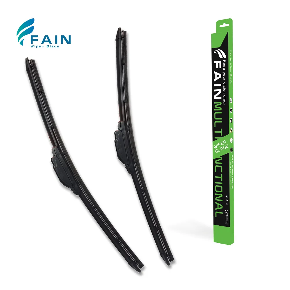 FAIN M-502 çok silecek bıçak araba silikon su silecek kazıyıcı bıçak çin'de yapılan en iyi fiyat çift bıçak silecekleri
