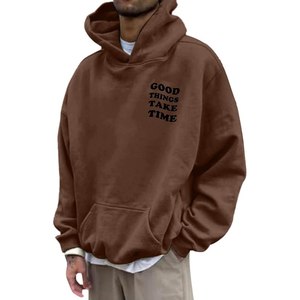 Sudadera con capucha con texto personalizado, estampado en la parte delantera y trasera, palabras personalizadas en la espalda, ropa de calle informal, sudaderas con capucha impresas personalizadas, fabricantes - Product Image 6