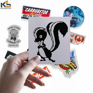 Kustom sigunk bekerja Logo ADP stiker vinil stiker hitam untuk Laptop, jendela, mobil, truk