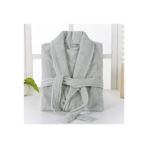 เสื้อคลุมอาบน้ำผ้าฝ้าย100% ไซส์ใหญ่พิเศษสำหรับผู้หญิง - Product Image 5