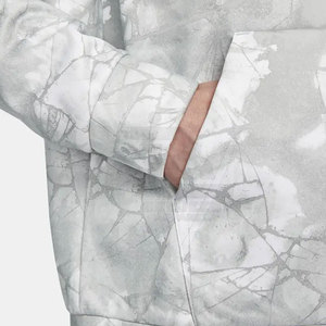 Conjunto de Sudadera con capucha y pantalones cortos de invierno para hombre personalizado directo de fábrica 100% algodón patrón sólido transpirable de talla grande Etiqueta Privada - Product Image 4