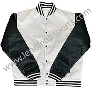 Blouson Bomber Varsity Personnalisé avec Logo pour Hommes et Femmes, Col Montant, Logo Frontal, Séchage Rapide, Léger, Écologique, en Laine et Coton - Product Image 3