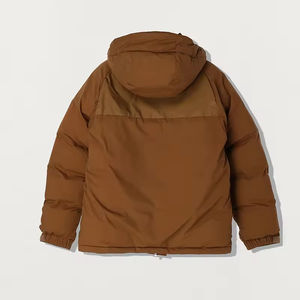 Abrigo de burbuja de invierno para hombre al por mayor personalizado | Chaqueta acolchada gruesa y cálida con capucha | Venta al por mayor de ropa de abrigo de moda con logotipo personalizado - Product Image 2