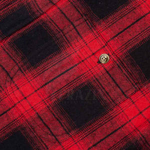 Chemise en flanelle de couleur unie simple à manches longues respirant hommes chemise en flanelle fabriquée au Pakistan 2024 de qualité supérieure - Product Image 4