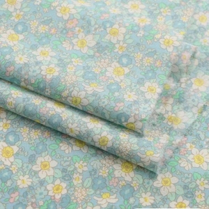 Bông vải poplin cuộn sợi cao và mật độ cao sóng đồng bằng 60S 100-120gsm in vải cotton poplin cho trang phục - Product Image 1