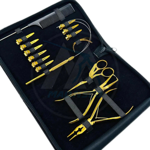Kit de Herramientas para Extensiones de Cabello Hechas a Mano, Kit de Herramientas Personalizadas para Extensiones de Cabello, Juego de Alicates Profesionales para Extensiones de Cabello, 17 Piezas, Alicates de Trabajo - Product Image 3