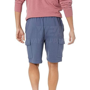 Custom Logo Design Men Cotton <b>Fleece</b> <b>Shorts</b> Best Selling Men Cotton <b>Fleece</b> <b>Shorts</b> Good Quality - Product Image 3