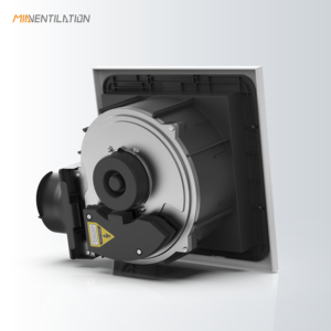 Ventilateur d'extraction de plafond sur mesure OEM/ODM pour salle de bain, 150-220 m³/h, haute pression, faible bruit, système de ventilation intérieur CVC - Product Image 3