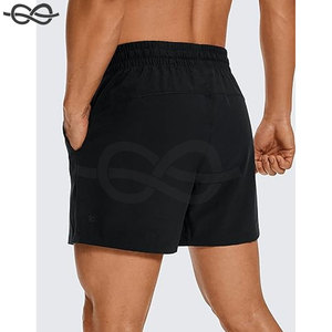 Men's Gym Workout <b>Shorts</b> 7 Inch Quick Dry Athletic <b>Shorts</b> <b>Zipper</b> <b>Pockets</b> Lightweight Running <b>Shorts</b> Training Sports Workout - Product Image 2