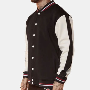 Vestes universitaires tendance pour hommes 2025 à 2026, haute qualité, respirantes, vêtements de rue personnalisés, couleur verte de haute qualité - Product Image 3