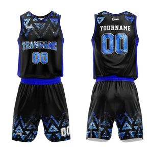 Uniforme de baloncesto altamente transpirable de tendencia hecho a medida impreso 100% poliéster entrenamiento ropa deportiva ropa de equipo de alta demanda - Product Image 1