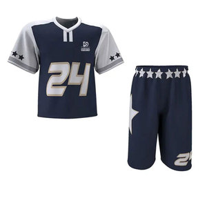 Services OEM, uniforme de lacrosse de haute qualité 100% polyester, respectueux de l'environnement, pour adultes, avec design personnalisé, manches courtes, impression de logo - Product Image 4
