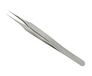 Pinzas de acero especializadas de alta calidad, pinzas para relojero n. ° 4, logotipo personalizado, fabricación de joyas DIY, herramientas de reloj de pulsera, artesanía de calidad - Product Image 3