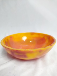 Juego de 5 Tazones de Cerámica Modernos y Elegantes para Servir Fruta o Ensalada, Ecológicos, Hechos a Mano, Color Azul Cielo, de Alta Calidad, en Oferta - Product Image 3