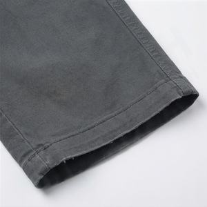 Thick Hip Hop Pants Custom <b>Trousers</b> Blank Wide Leg Sweat Pants Cotton Double Waist Straight <b>Track</b> Pants Flared Sweatpants Men - Product Image 6