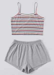 Super Cloud Ensemble de sport 2 pièces pour femme, short de soutien-gorge de yoga sans manches, survêtement d'entraînement XL Club, stretch froissé, ensembles de yoga - Product Image 5